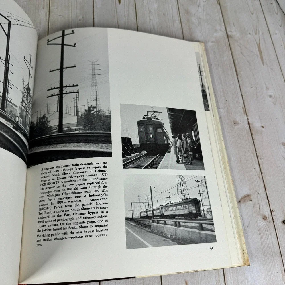South Shore The Last Interurban Middleton 1970 1st Printing Golden West Books